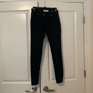 Dark wash stretch jeans